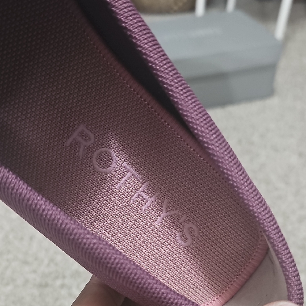 Rothy's The Braid Driver In Purple - Picture 2 of 5